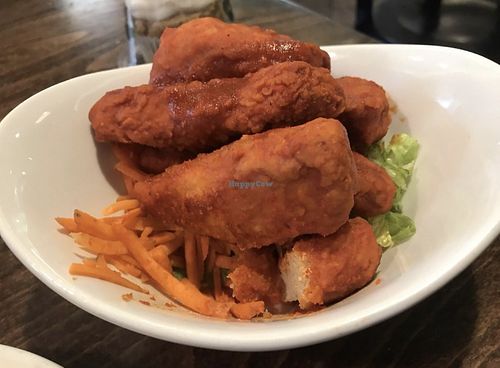 Buffalo wings   at Native Foods in Boulder