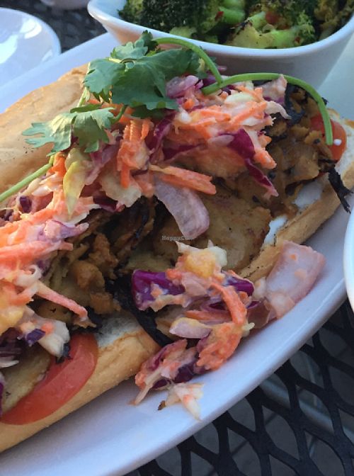 dinner at Native Foods in Boulder