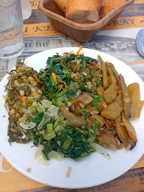 Mixed cooked vegetables plate. Delicious. at Ordu Kervansaray Lokantası in Ordu