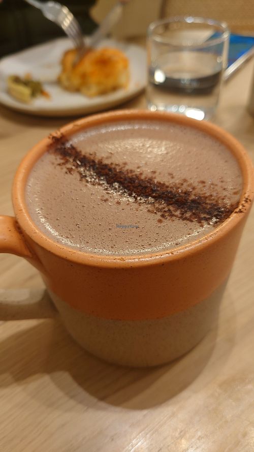 Hot cocoa at Holy Llama - Sintagma in Athens