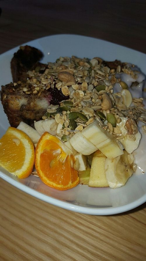 sourdough french toast  at The Uprooted Kitchen in Gilbert