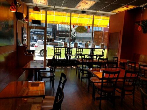 inside at Vge Cafe in Bryn Mawr