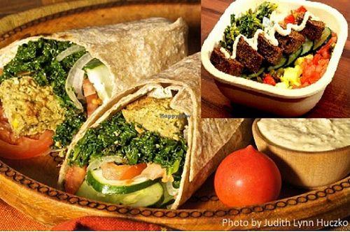 Vge Cafe's Falafel at Vge Cafe in Bryn Mawr