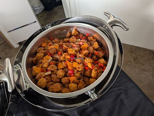 Sweet and sour veggie balls at Vegan Cebu CIty - Wholefoods Plant-Based Cafe in Cebu