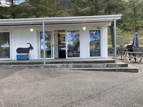 Little coffee shop booth   at Wee Bun House in Kyle