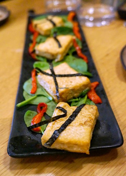 Tofu agedashi at Bloom Sushi in Paris