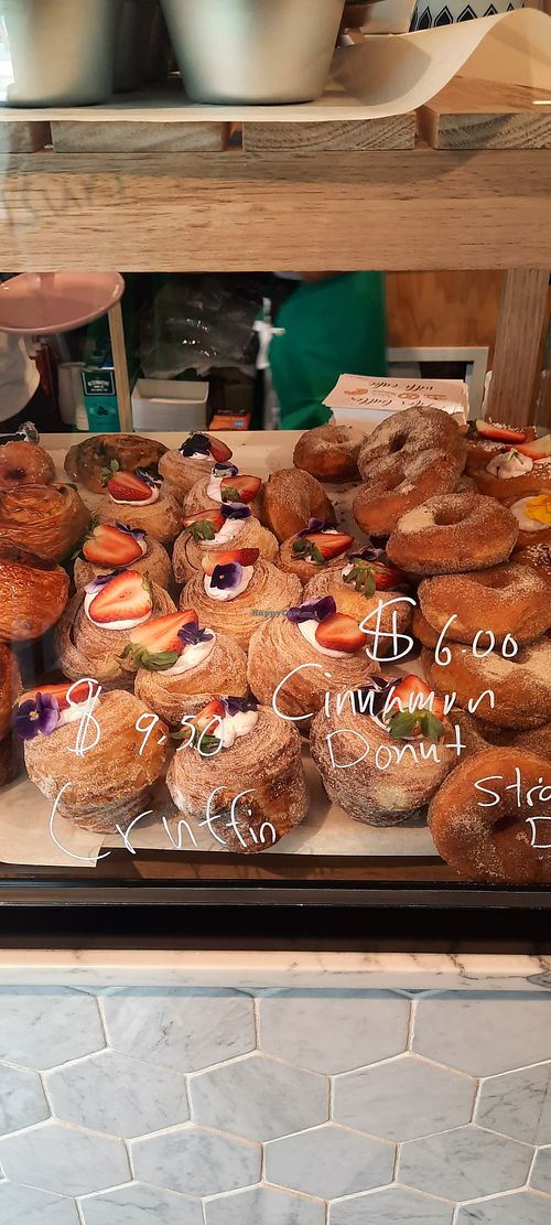 Variety of pastries at Miss Sina in Marrickville