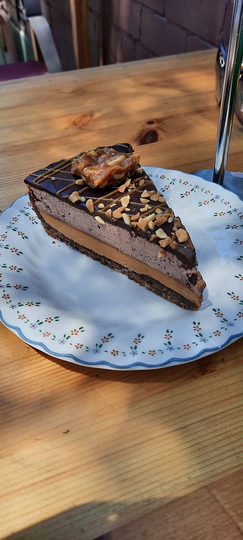 Reese tart at Miss Sina in Marrickville