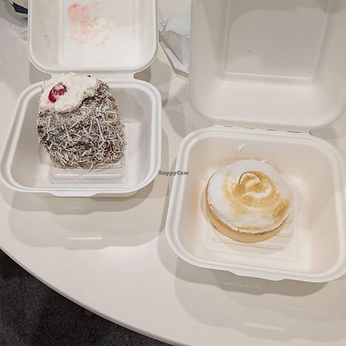 Lamington and Lemon Meringue at Miss Sina in Marrickville