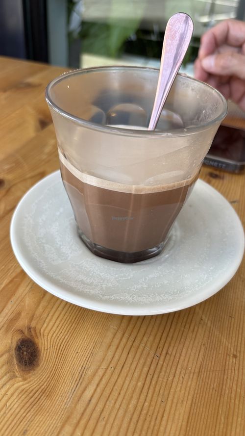 Oat milk hot chocolate   at Miss Sina in Marrickville