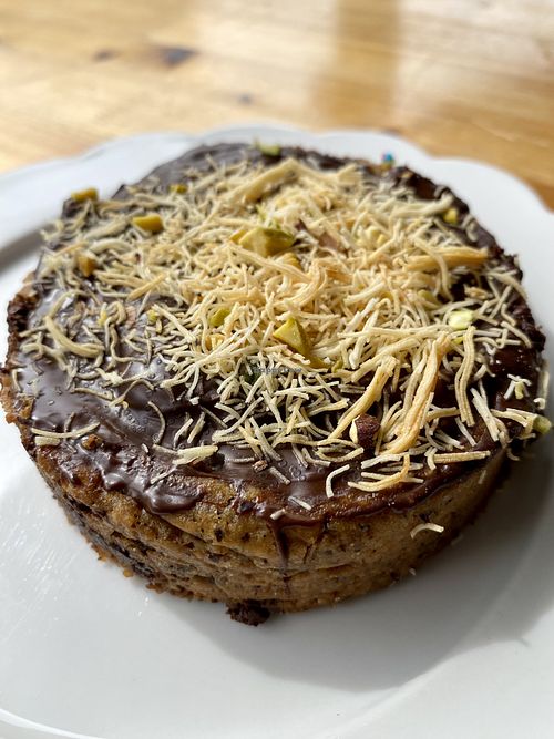 Vegan pistachio kenefe   at Miss Sina in Marrickville