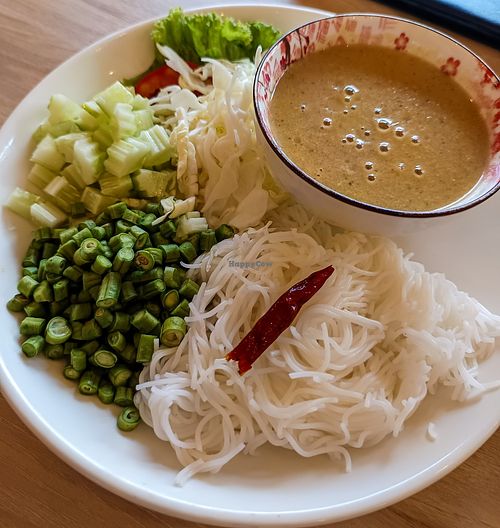 Kanom Jin at JVgan Healthy Food in Sri Racha