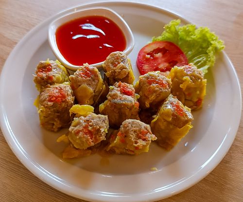 Chinese Dumplings at JVgan Healthy Food in Sri Racha