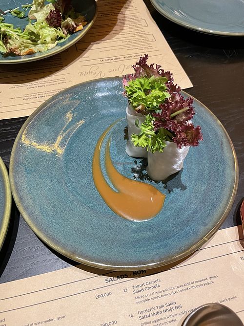 Delicious vegan tasting menu  at Cai Mam Bistro - Signature Vegan in Hanoi