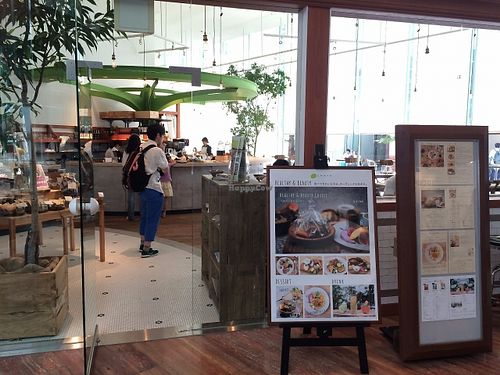 Outside at Chaya Macrobiotics - Shiodome in Tokyo