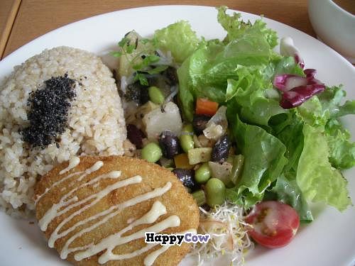 Lunch plate. at Chaya Macrobiotics - Shiodome in Tokyo