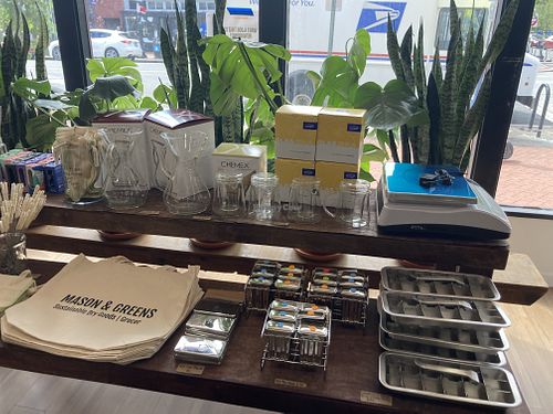 Some specialty kitchen wares  at Mason & Greens in Washington