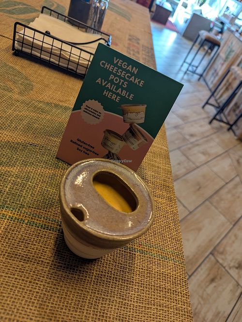 Nice coffee vegan cheesecake! at C&P Craft Coffee Roasters in Mossel Bay