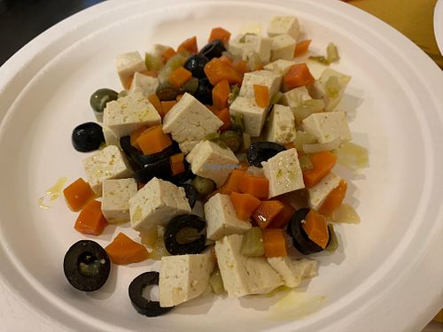 Tofu mediterranea  at Profumo di Sole in Pescara