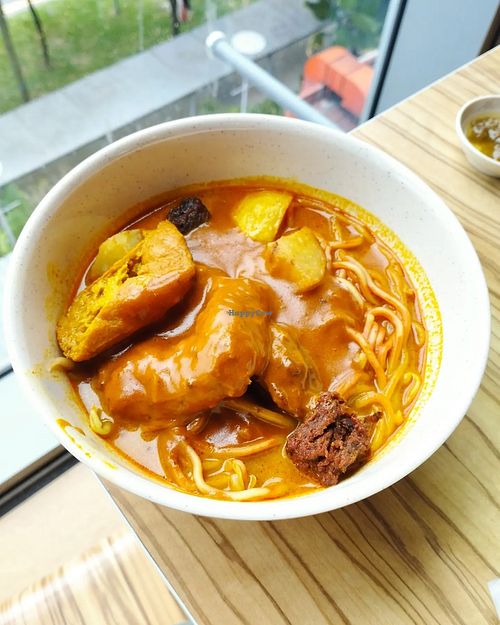 Curry Noodle at Perfect Vegetarian 圓滿素食 - AMK in Northeast Singapore
