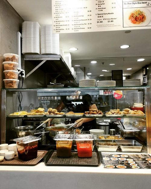 Love the transparency  at Perfect Vegetarian 圓滿素食 - AMK in Northeast Singapore