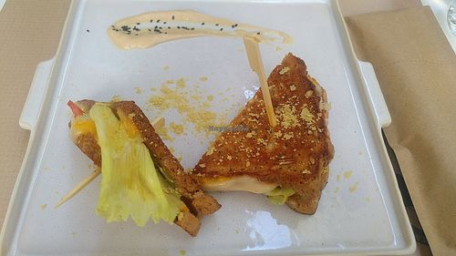 Vegan Sandwich at Anthema - Central in Athens