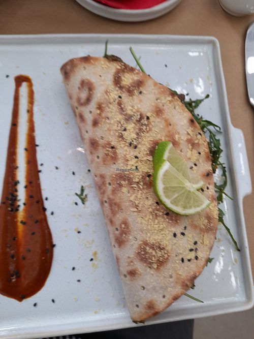 Spicy lime thingy at Anthema - Central in Athens