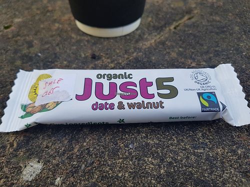 Date and walnut bar at Sunshine Co-operative in Sunderland