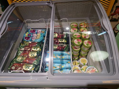 Ice cream at Billa Pflanzilla in Vienna