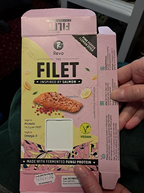 You have to try this faux salmon!! at Billa Pflanzilla in Vienna