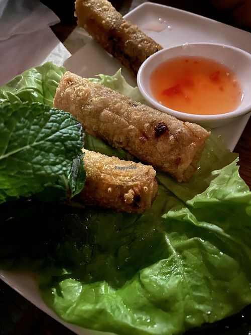 Vegan Spring rolls.  at Pho - Soho in London