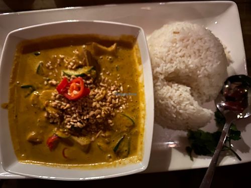 Curry with broken rice.  at Pho - Soho in London