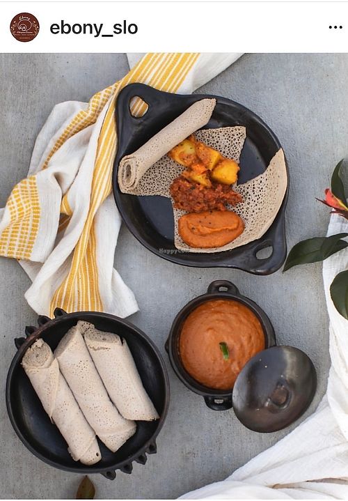 Ebony Ethiopian Cuisine San Luis Obispo California Restaurant HappyCow