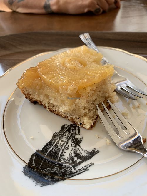 Pineapple cake.  at L'arche À L'eau in Reims
