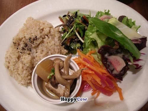 Lunch plate. at Chaya Macrobiotics - Hibiya in Tokyo