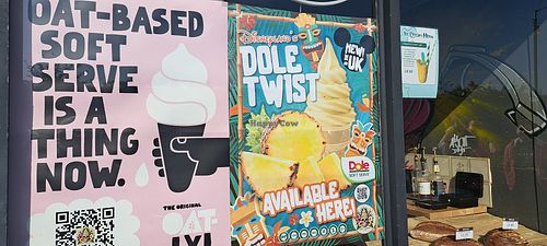 Shop front at The Dough Cartel in Glasgow