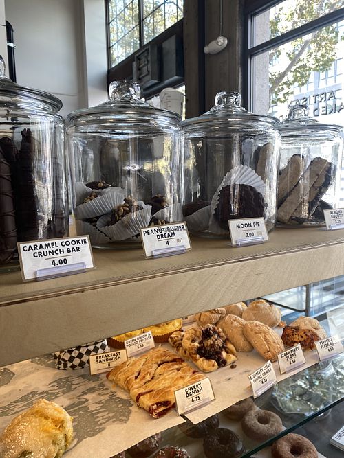 Dessert Jars w/Chocolate Goodies  at Timeless Coffee - JLSQ in Oakland