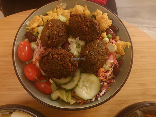 Falafel salad  at LOKOL in Amsterdam