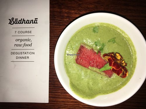Fun dining experience and some delicious raw dishes:) at Sadhana Kitchen in Enmore