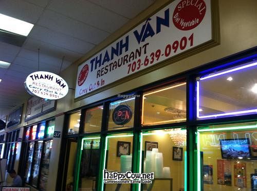 Signage at Dieu Huong in Falls Church