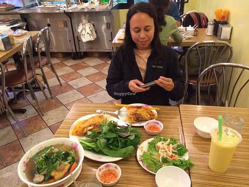 great food. humble ambience.  at Dieu Huong in Falls Church