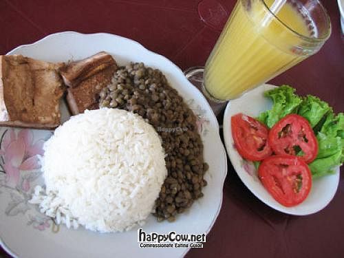 the set menu lunch for 8 soles at El Rinconcito in Iquitos