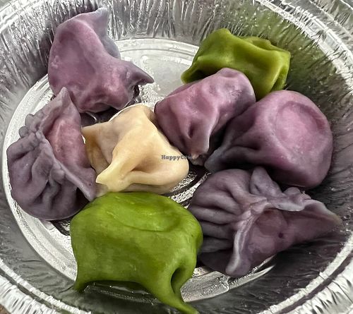 Kimchi Dumplings  at Bella's Acacia Catering in London