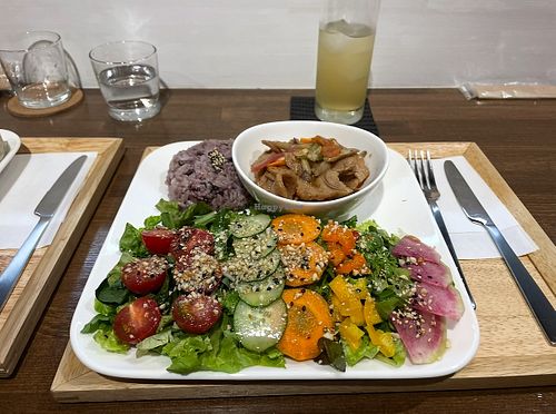   at Zirael Vegan Restaurant in Kyoto