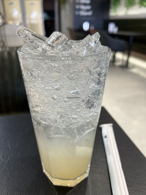 Ginger soda  at Veganerie - Kingkeaw in Bangkok