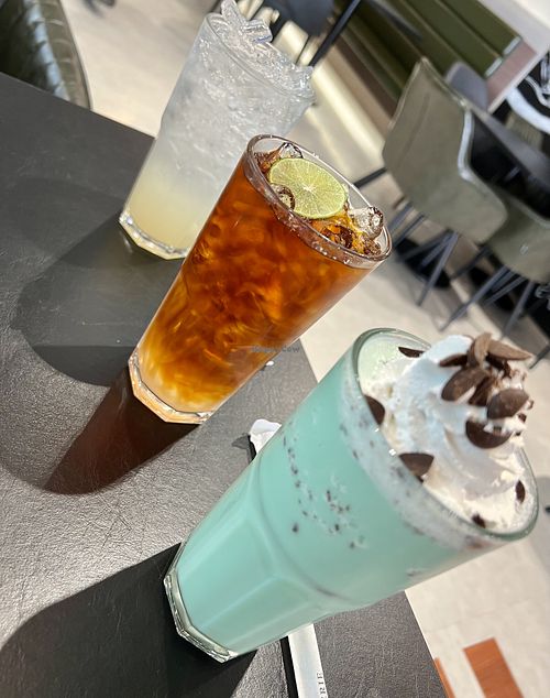 Drinks  at Veganerie - Kingkeaw in Bangkok