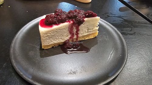 Cheesecake at Veganerie - Kingkeaw in Bangkok