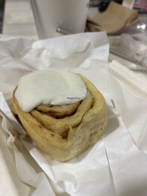 Cinnamon roll  at Veganerie - Lasalle in Bangkok