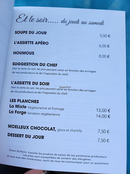  at La Forge des Halles in Chambery