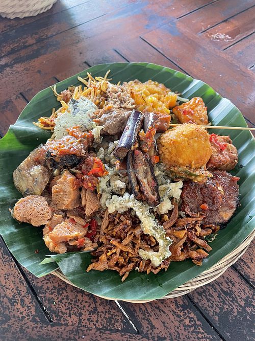 Nasi campur   at Tri Hita Vegan in Denpasar